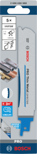 BOSCH BRZESZCZOT S PRO S937EAF 1,1 x 25 x 150mm /5szt.