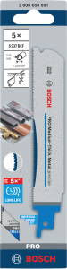 BOSCH BRZESZCZOT S PRO S937BEF 1,1 x 25 x 150mm /5szt.