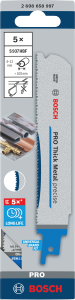 BOSCH BRZESZCZOT S PRO S937HBF 1,1 x 25 x 150mm /5szt.