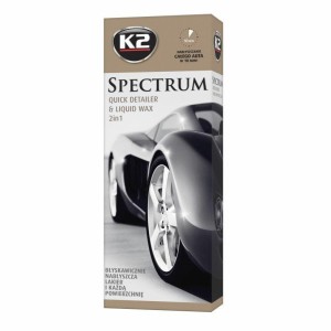 K2 WOSK W PŁYNIE SPECTRUM 700ML+MIKROWŁÓKNO DO POLEROWANIA 40x40CM 700ML