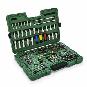 SATA ZESTAW KLUCZY 180el  1/4" 3/8" 1/2" WALIZKA