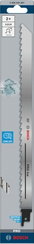 BOSCH BRZESZCZOT DO PIŁY SZABLASTEJ PRO ICE S1211K 1,25 x 19 x 300mm /2szt. 300mm