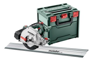 METABO PILARKA MKS 18 LTX 58 CARCASS METABOX +SZYNA FS 160 ...