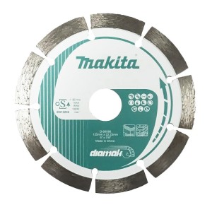 MAKITA TARCZA DIAMENTOWA 125x22,23mm SEGMENTOWA (NA SUCHO) BETON, CEGŁA, MARMUR