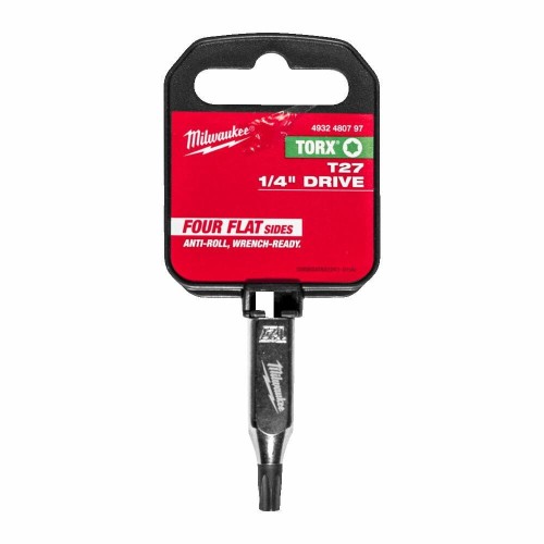 MILWAUKEE NASADKA 1/4 Z KOŃCÓWKĄ TORX T27 %%%