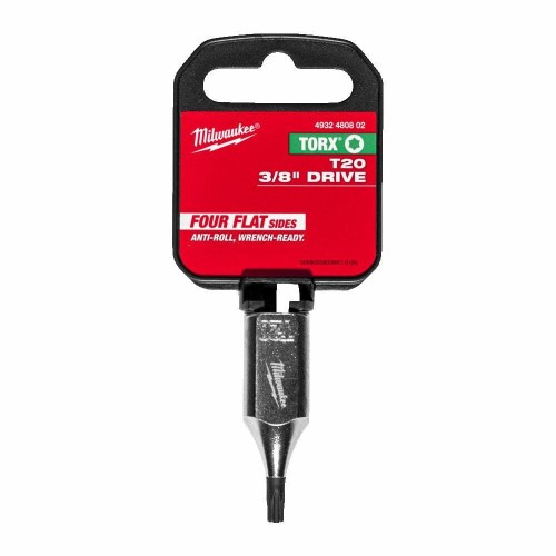 MILWAUKEE NASADKA 3/8 Z KOŃCÓWKĄ TORX T20 %%%