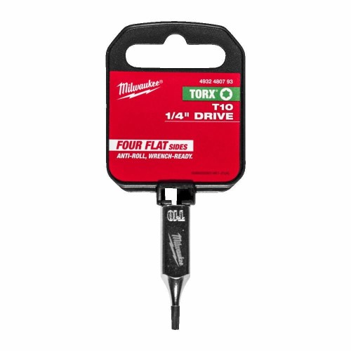 MILWAUKEE NASADKA 1/4 Z KOŃCÓWKĄ TORX T10 %%%