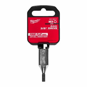 MILWAUKEE NASADKA 3/8 Z KOŃCÓWKĄ IMBUS  4mm
