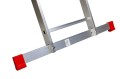 KASTOM DRABINA ALUMINIOWA  3x 11 STOPNI 150KG VHR