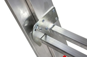 KASTOM DRABINA ALUMINIOWA  3x12 STOPNI 150KG VHR