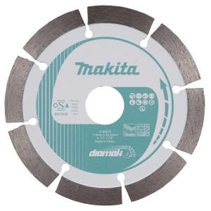 MAKITA TARCZA DIAMENTOWA 115x22,23mm SEGMENTOWA (NA SUCHO) BETON, CEGŁA, MARMUR