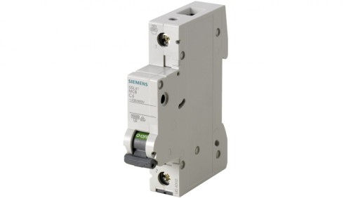 Wyłącznik nadprądowy C4A 230/400V 10kA 1P 5SL4104-7