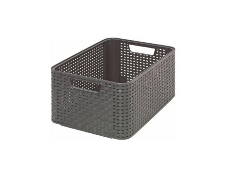 CURVER KOSZYK M 18L  /CIEMNY SZARY
