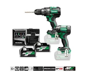 HIKOKI.ZESTAW 18V KC18DC WAZ (DS18DC + WH18DC) 2x5,0Ah HSC