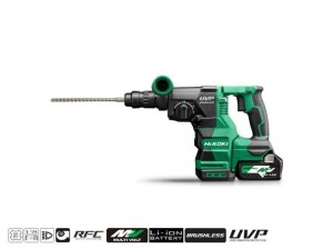 HIKOKI.MŁOT SDS+ 36V DH3628DC WRZ 3,2J 2x2,5Ah MV BL +UCHWYT 13mm HSC