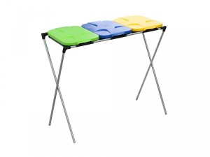 GEKO STOJAK KOSZ NA 3 WORKI NA ŚMIECI DO SEGREGACJI