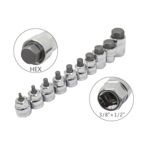 ASTA NASADKI NISKOPROFILOWE – HEX 3/8” – 1/2" NA SZYNIE