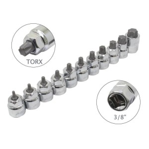 ASTA NASADKI NISKOPROFILOWE – TORX 3/8” NA SZYNIE