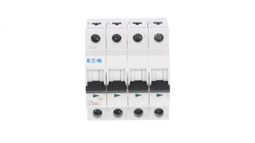 Wyłącznik nadprądowy 4P C 10A 6kA AC PL6-C10/4 166515