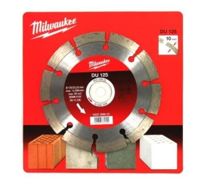 MILWAUKEE TARCZA DIAMENTOWA SEGMENTOWA DU 125mm