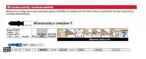 MILWAUKEE BRZESZCZOT T123XF /5szt. METAL