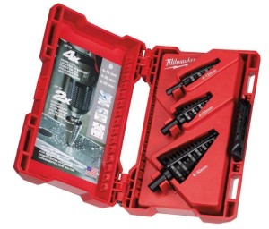 MILWAUKEE WIERTŁO STOPNIOWE  3szt. 4-12mm,4-20mm,6-35mm.