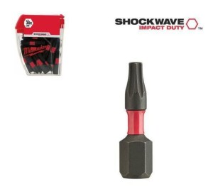 MILWAUKEE KOŃCÓWKA T25 x 25mm/25szt. ShW CD.