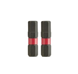 MILWAUKEE KOŃCÓWKA HEX 6x25mm/2szt.ShW ....