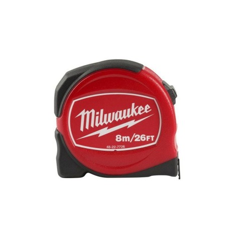 MILWAUKEE MIARA ZWIJANA  8m SLIM S8/25