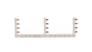 Szyna łączeniowa pionowa 4P/3-rzędowa, lewa, rozstaw 125mm KCF668L