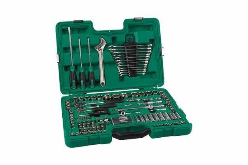 SATA ZESTAW KLUCZY  124el  1/4"  3/8" 1/2"WALIZKA