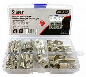 SILVER KONEKTORY OCZKOWE 65el. /