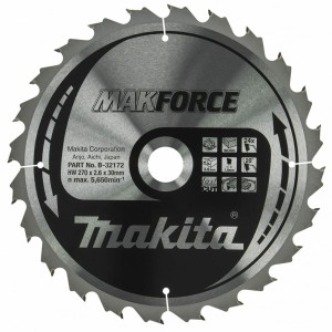 MAKITA PIŁA TARCZOWA  270x30x24z MAKFORCE DREWNO