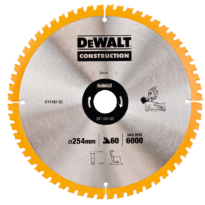 DEWALT PIŁA TARCZOWA 254x30mmx60z