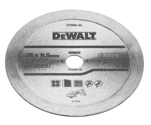 DEWALT TARCZA DIAMENTOWA PEŁNA  76mm x9,6mm DO DCS438