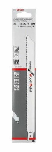 BOSCH BRZESZCZOT DO PIŁY SZABLASTEJ 1122 HF /2szt. 225mm