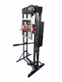 AWTOOLS PRASA HYDRAULICZNA Z MANOMETREM 30T PROFESIONALNA Z PEDAŁEM I OSŁONĄ /BLACK LINE