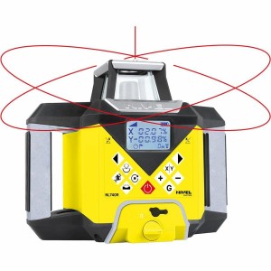 NIVEL SYSTEM LASER OBROTOWY NL740R DIGITAL CZERWONY