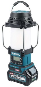 MAKITA RADIO Z LAMPĄ I LATARKĄ MR009GZ 12/14,4/18/40V XGT MR009GZ FM/DAB+ BLUETOOTH USB 300lm