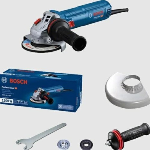 BOSCH SZLIFIERKA KĄTOWA   125mm/1200W GWS 12-125 S REG.OBR.
