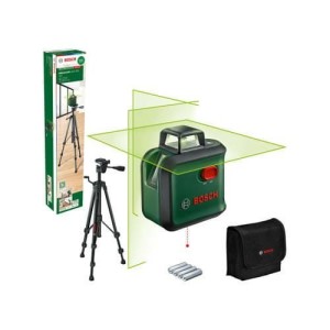 BOSCH LASER KRZYŻOWY ADVANCED LEVEL 360 UNI 1x360° ZIELONY + TT150