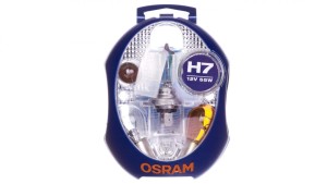 Zestaw żarówek samochodowych CLKM-H7 4050300876375