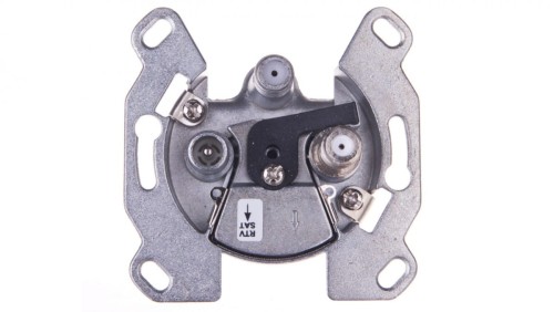 Berker/B.Kwadrat Gniazdo antenowe RTV 2xSAT końcowe mechanizm 53455331