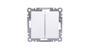Lumina Łącznik schodowy podwójny biały WL0050