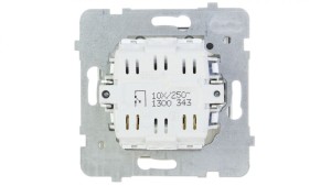 AS Łącznik pojedynczy z podświetleniem biały ŁP-1GS/m/00
