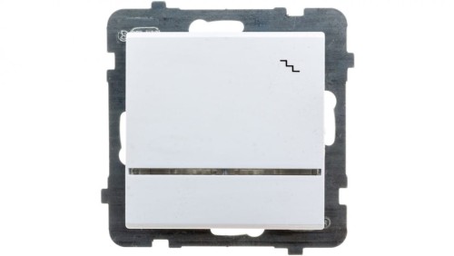 SONATA Łącznik schodowy z podświetleniem biały ŁP-3RS/m/00