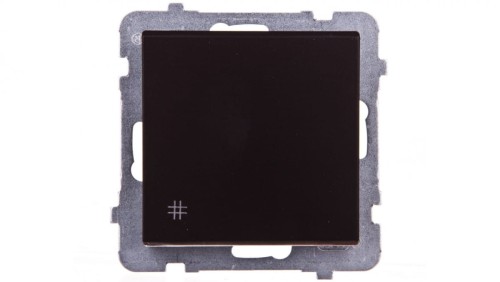 SONATA Łącznik krzyżowy czekoladowy metalik ŁP-4R/m/40