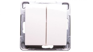 IMPRESJA Łącznik świecznikowy ecru ŁP-2Y/m/27