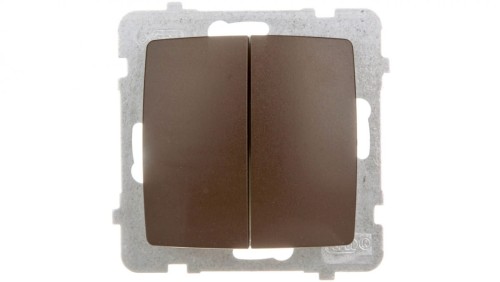 KARO Łącznik świecznikowy czekoladowy metalik ŁP-2S/m/40