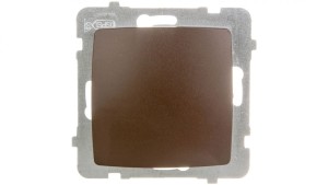 KARO Łącznik pojedynczy czekoladowy metalik ŁP-1S/m/40